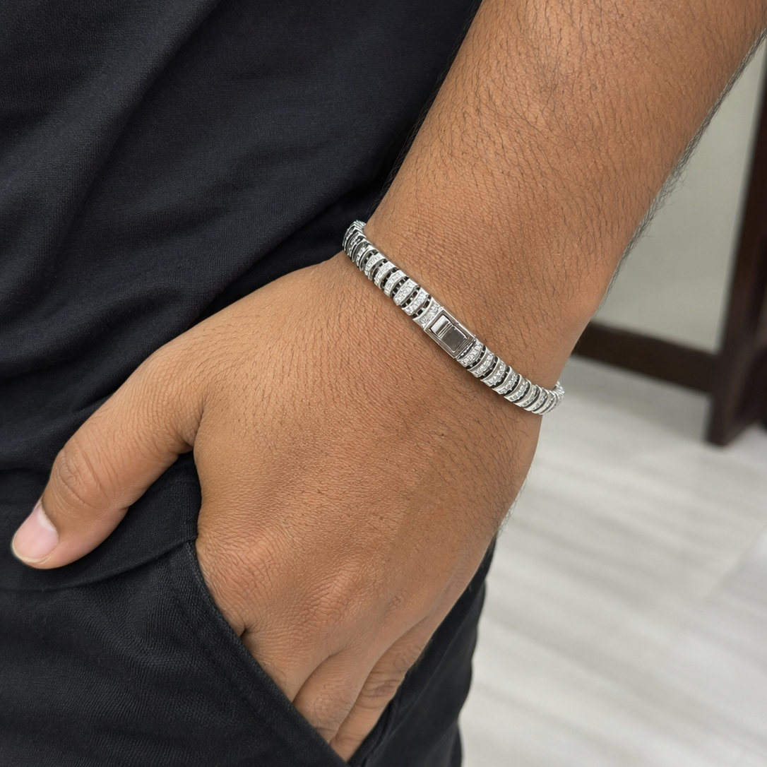 Regal Spark 925 Silver Bracelet