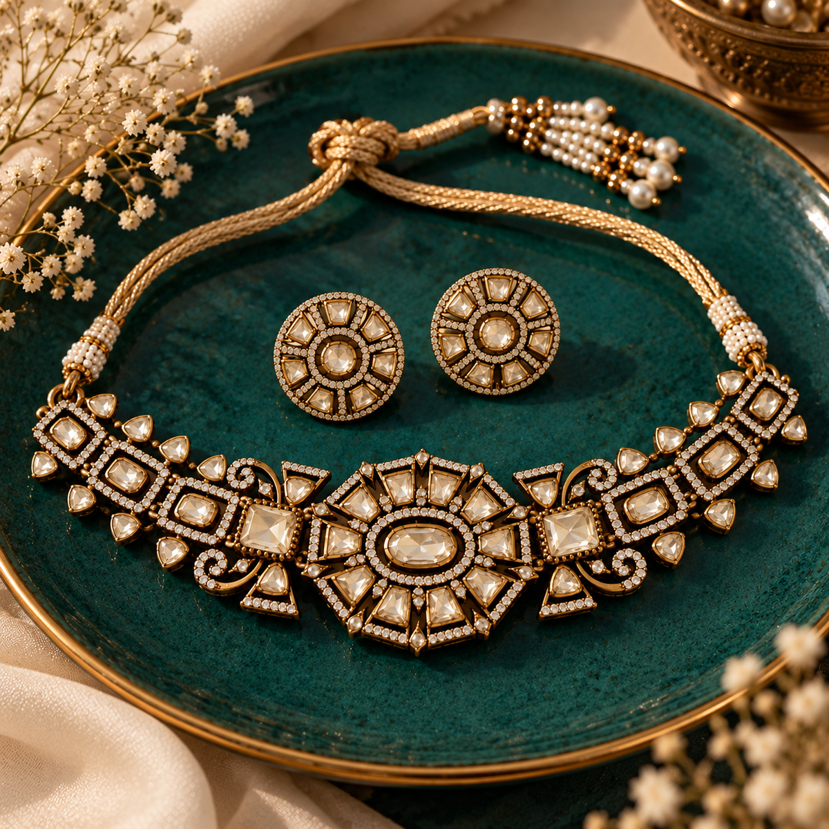 The Maharani Radiance Polki Choker