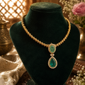 Emerald Grace Pendant Necklace