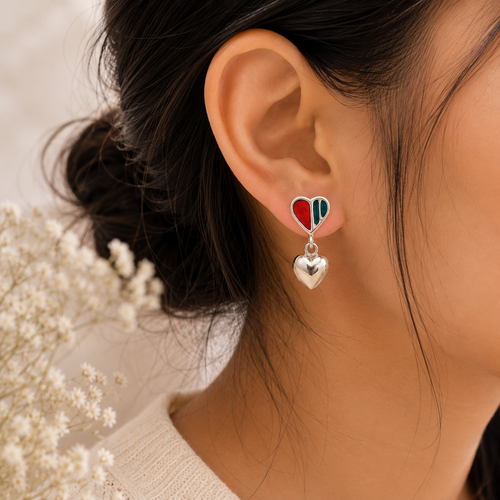 Color Pop Silver Stud