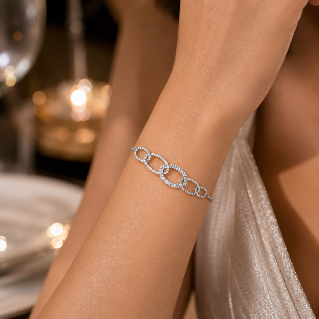Opal Link Bracelet