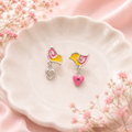 Candy Bird Silver Stud