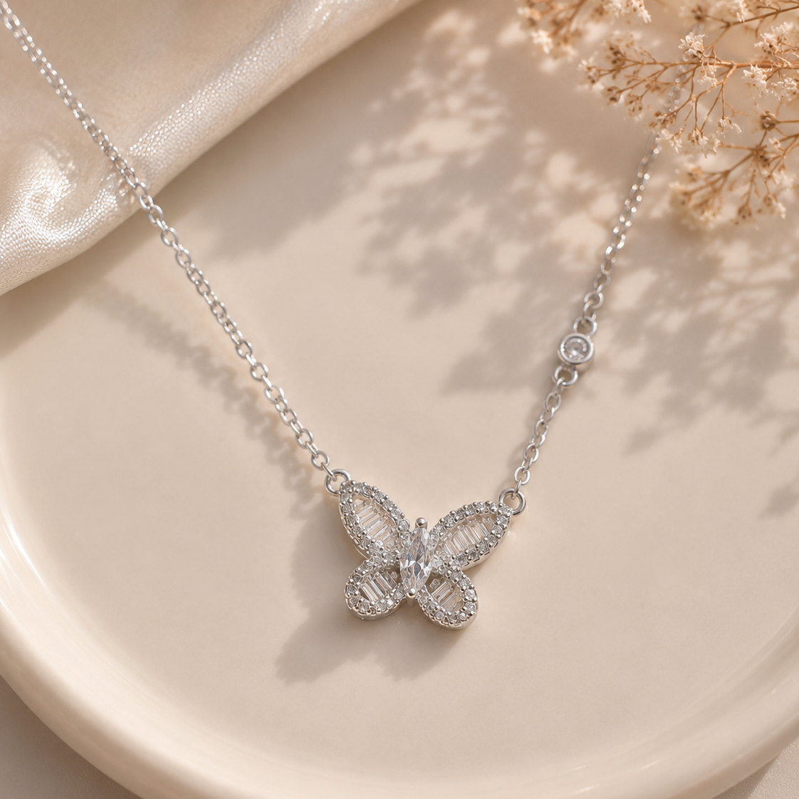 Butterfly Charm Necklace