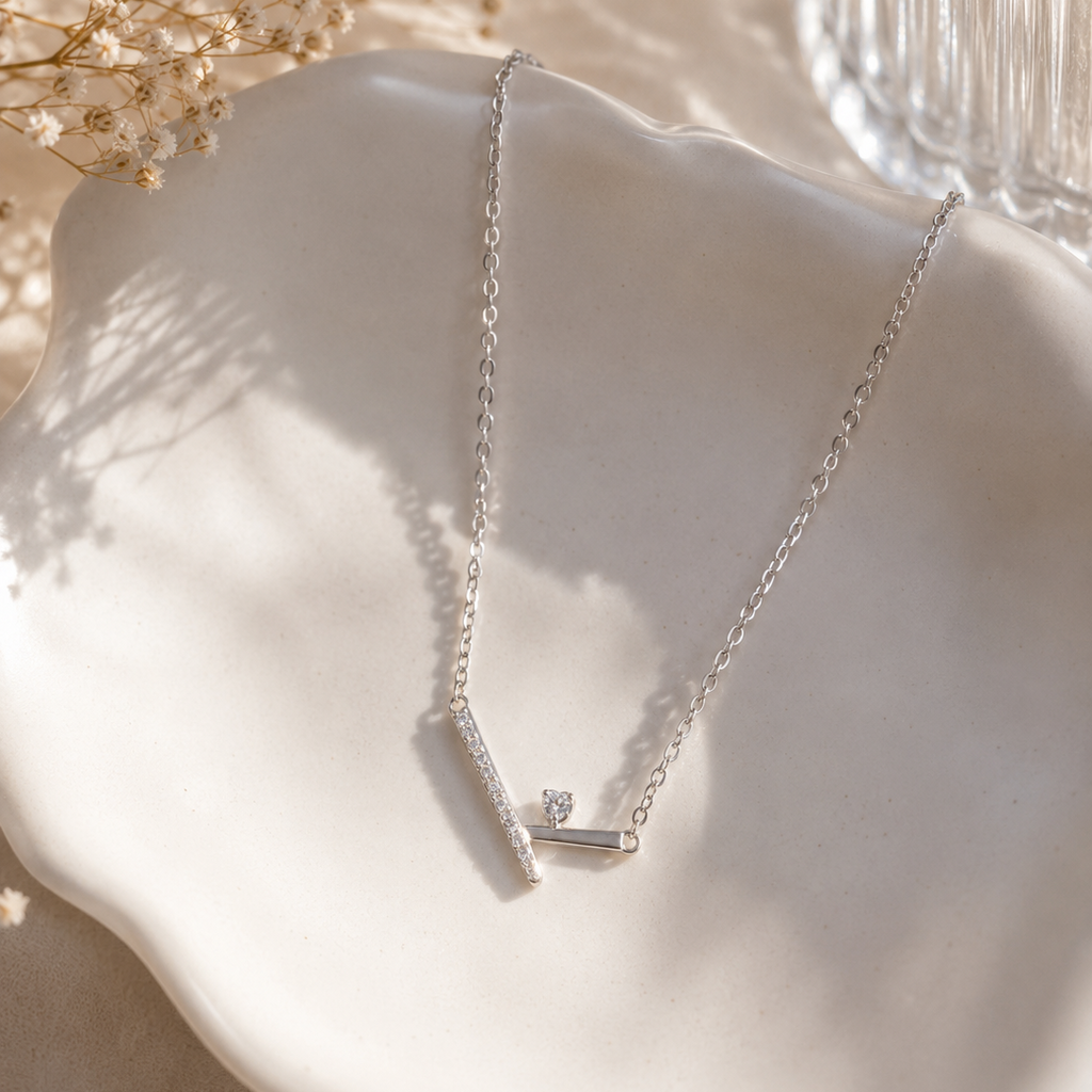 Geometric Spark Necklace