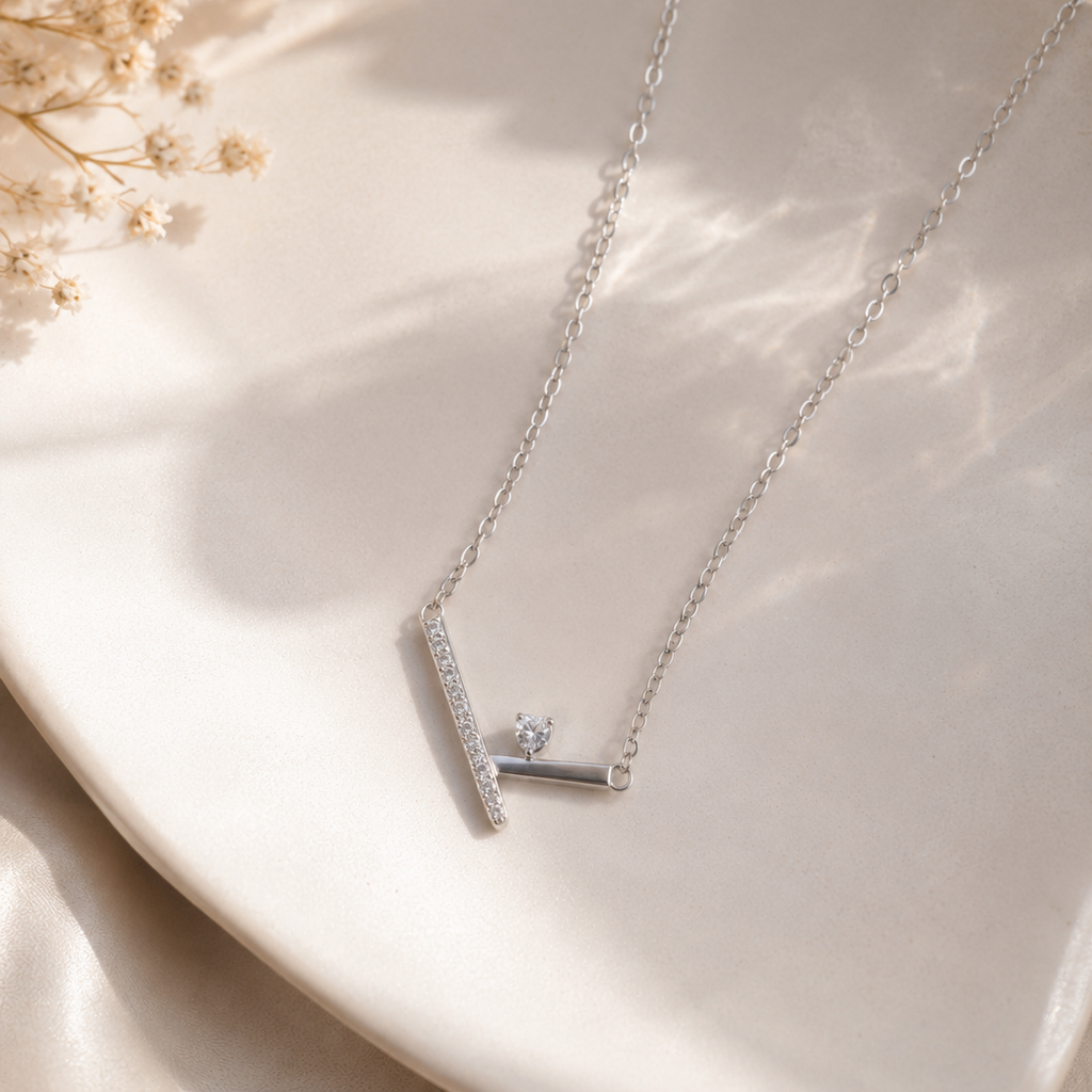 Geometric Spark Necklace