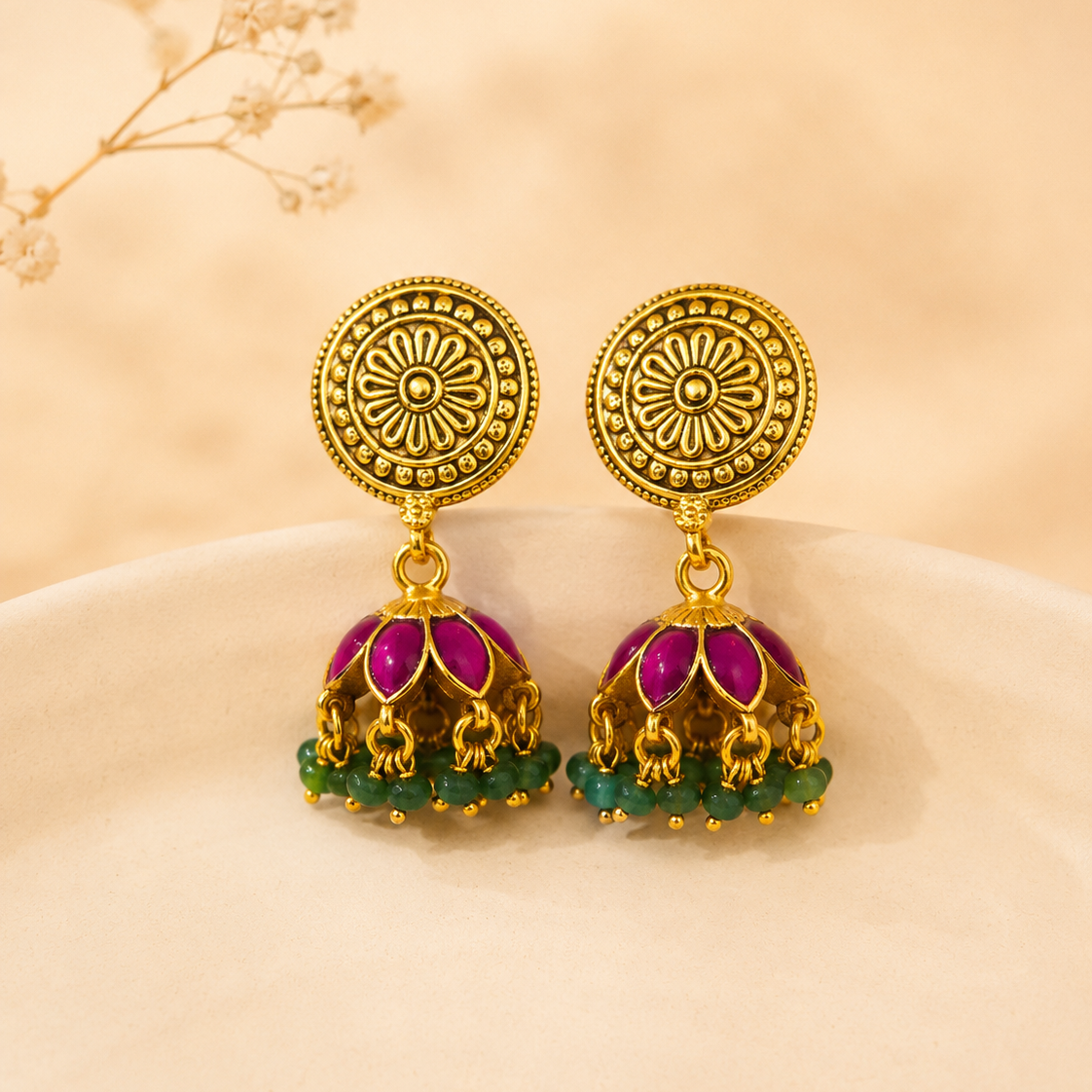Shahi Pushp Jhumki