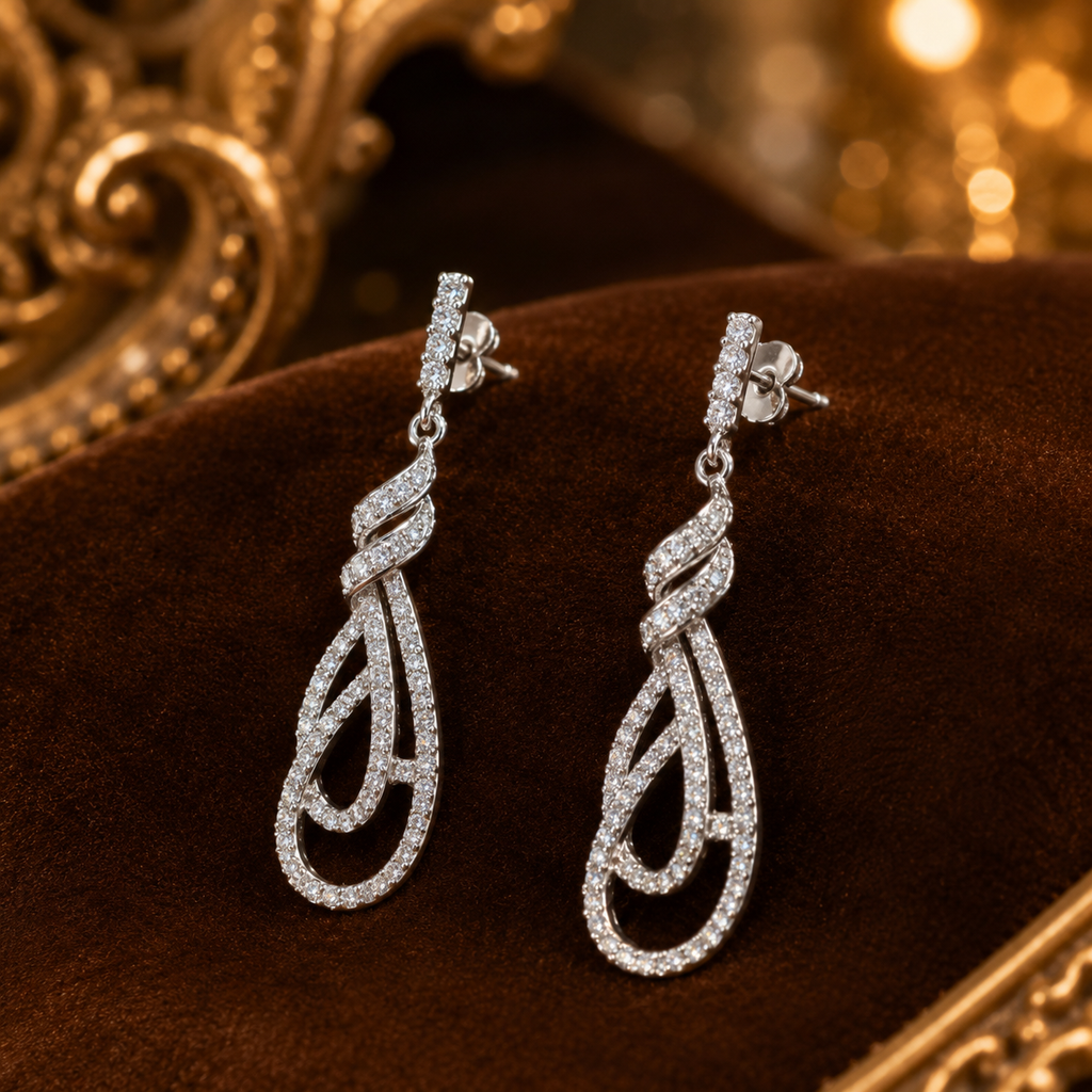 Elegant Flowing Loop Set