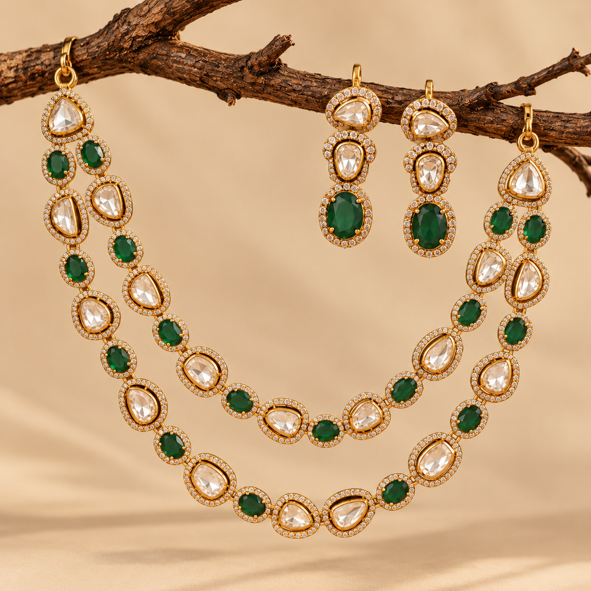 The Noor Polki Set