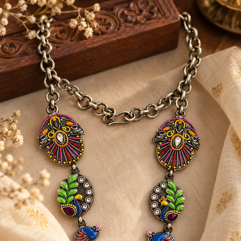 Navratri special neckpiece