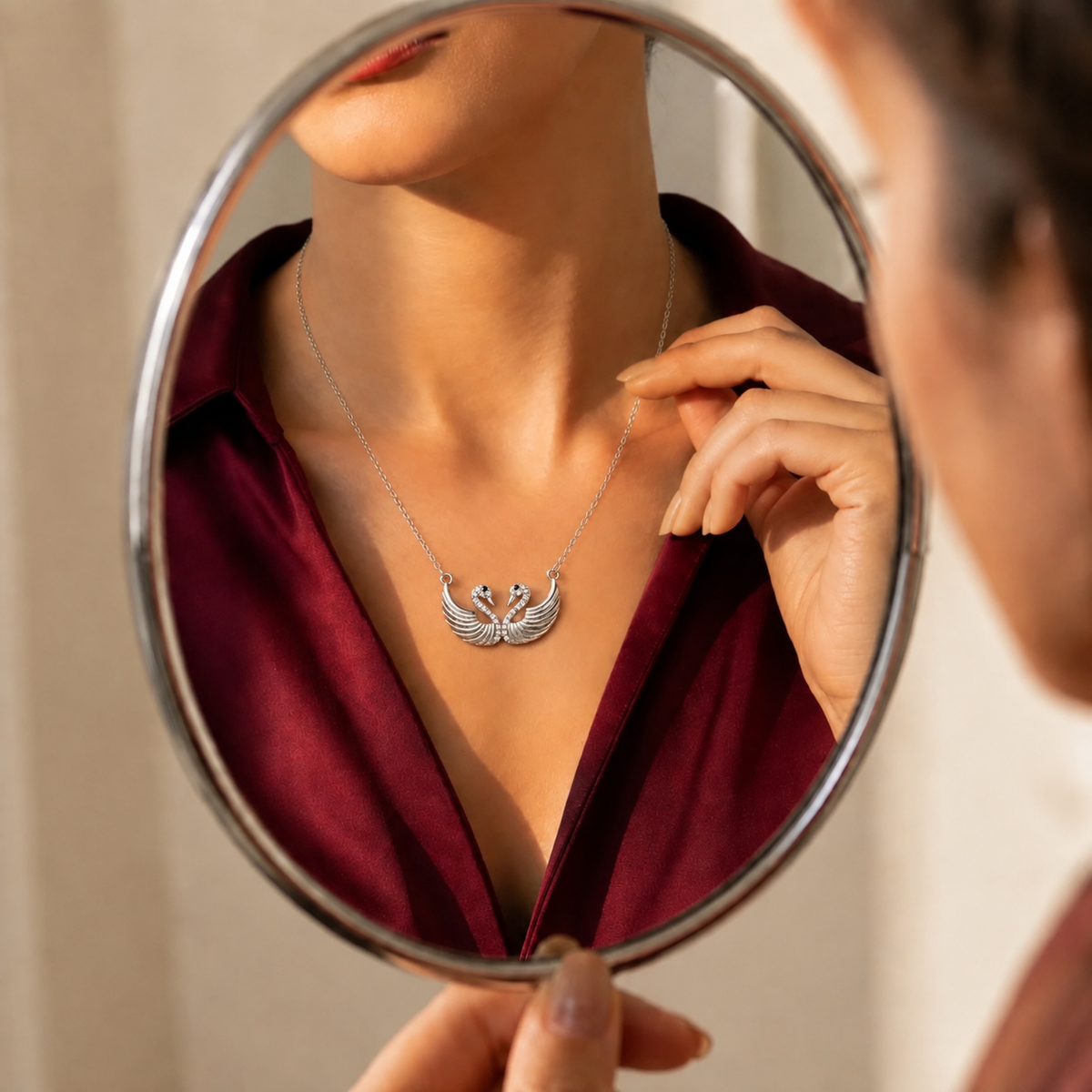 Swan Elegance Necklace
