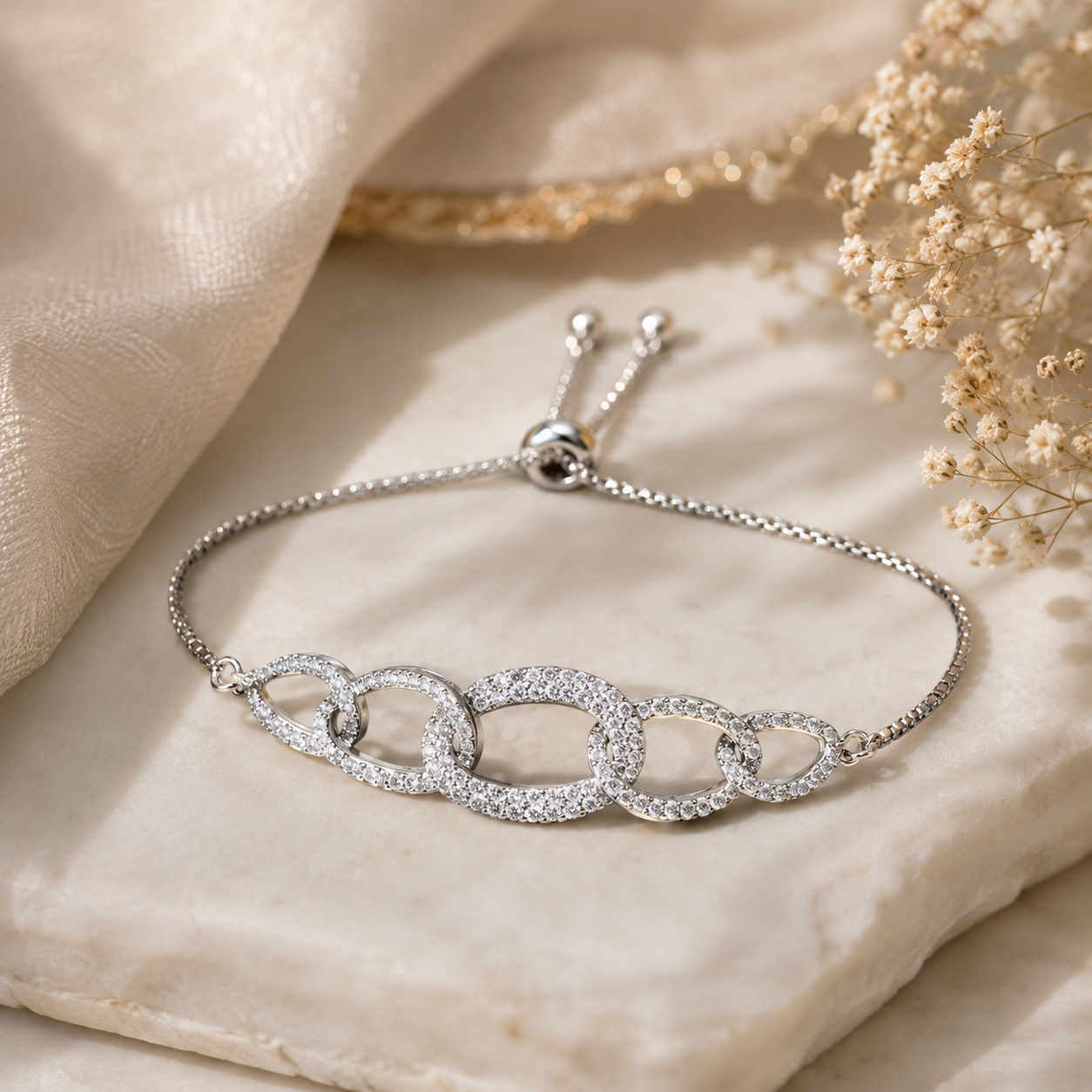 Opal Link Bracelet