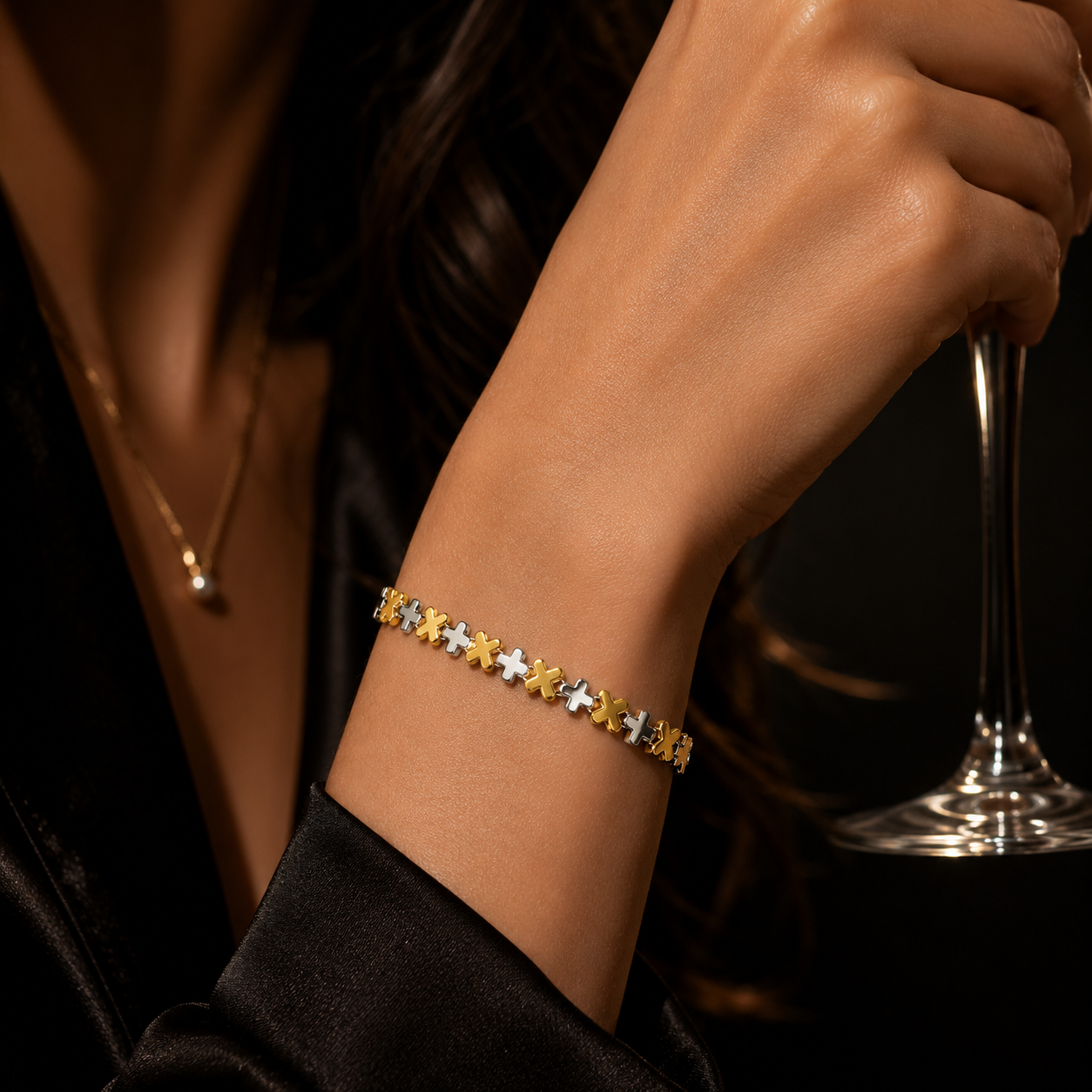 XOXO Charm Bracelet