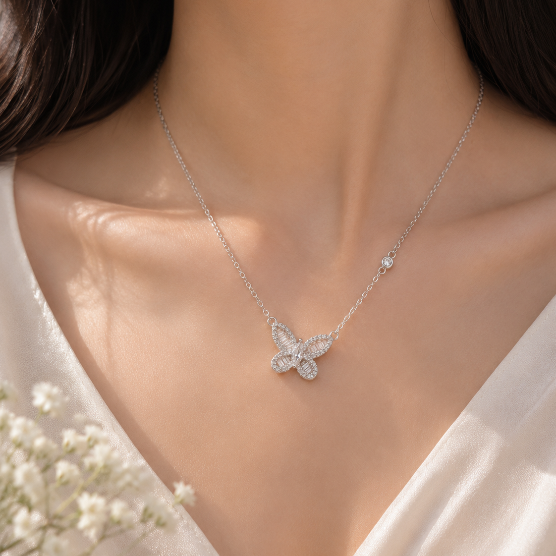 Butterfly Charm Necklace