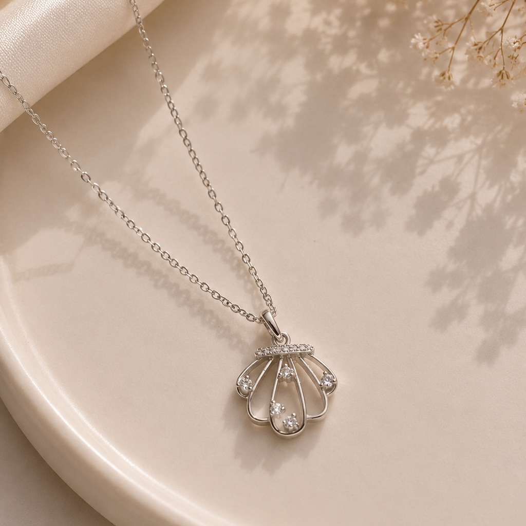 Seashell Charm Necklace