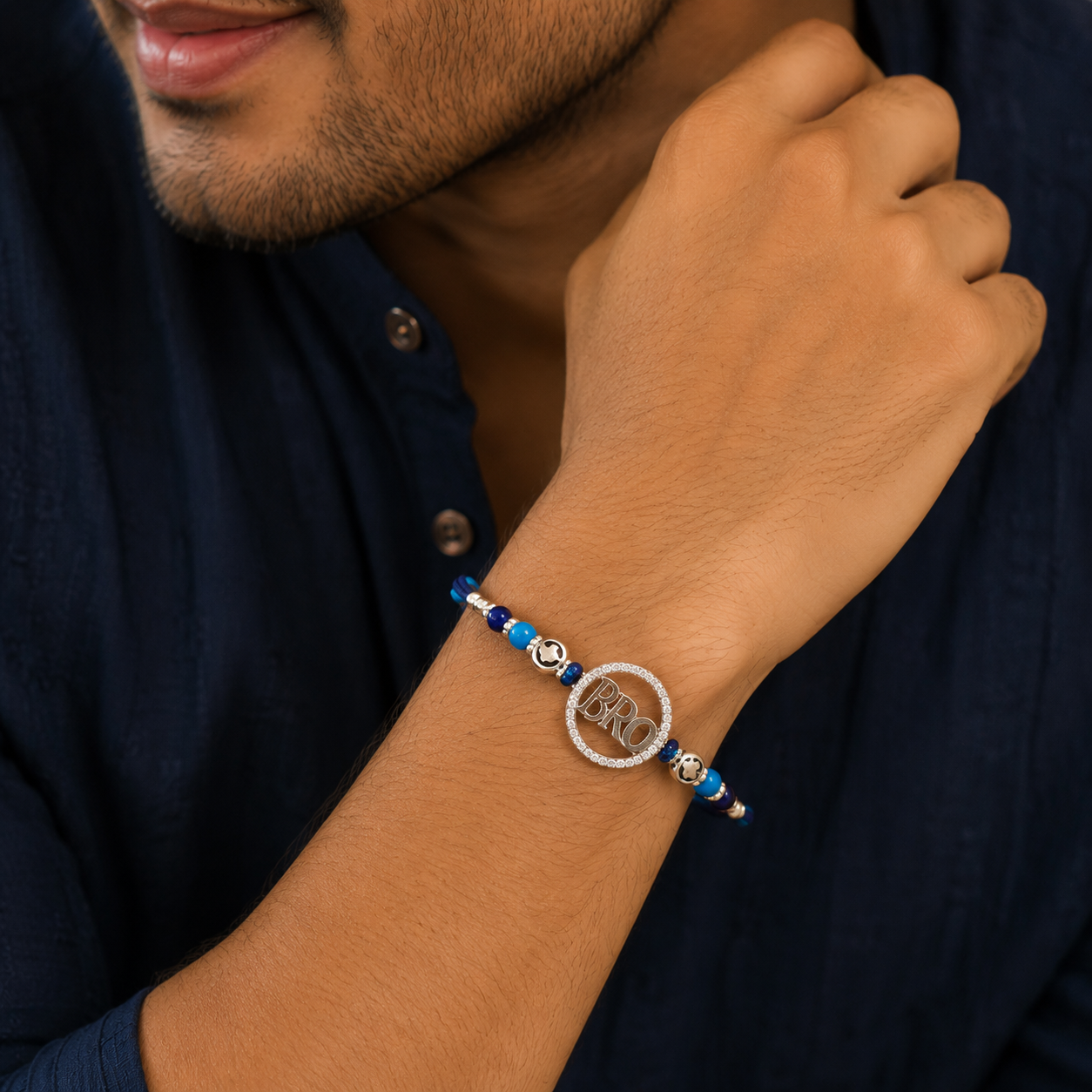 BRO 925 Silver Rakhi