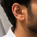 Elegant Silver Studs