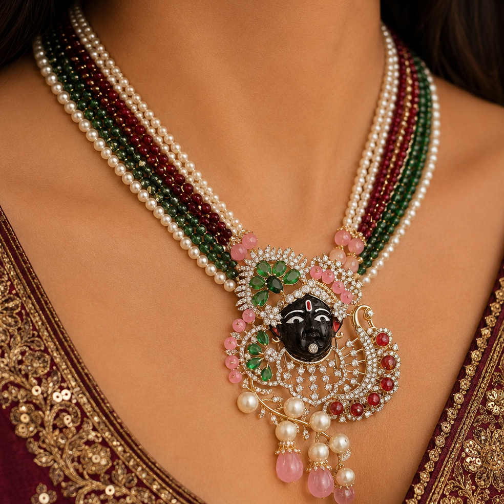 Vrindavan Heirloom Pendant/Brooch