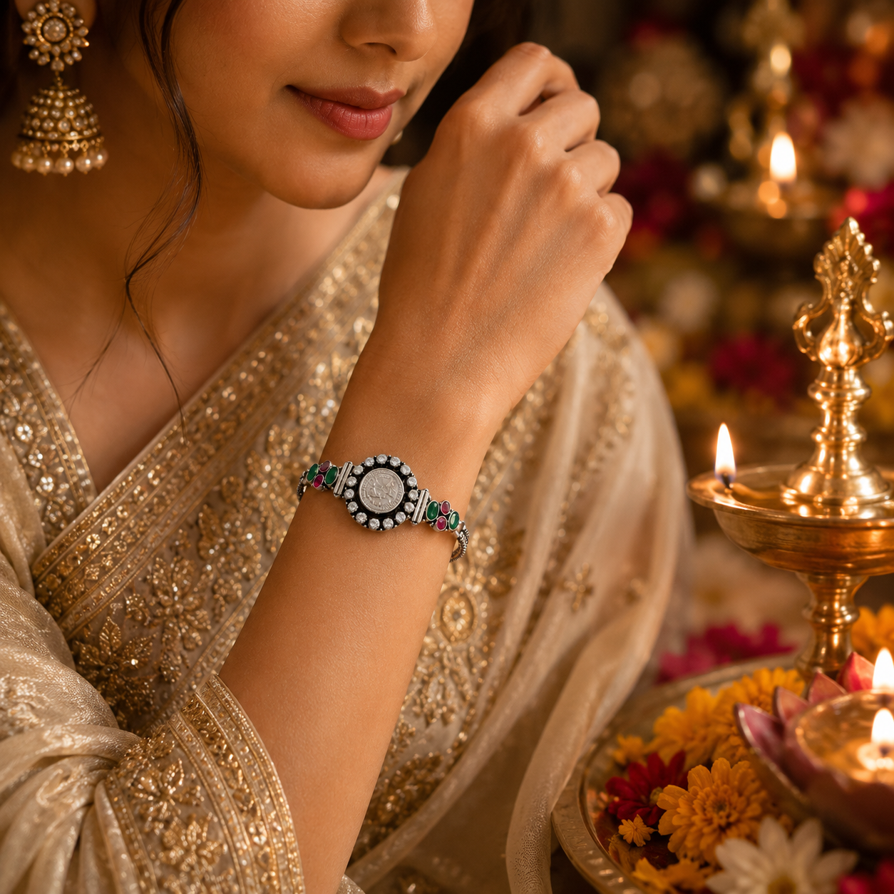 Rajsi Coin Bracelet