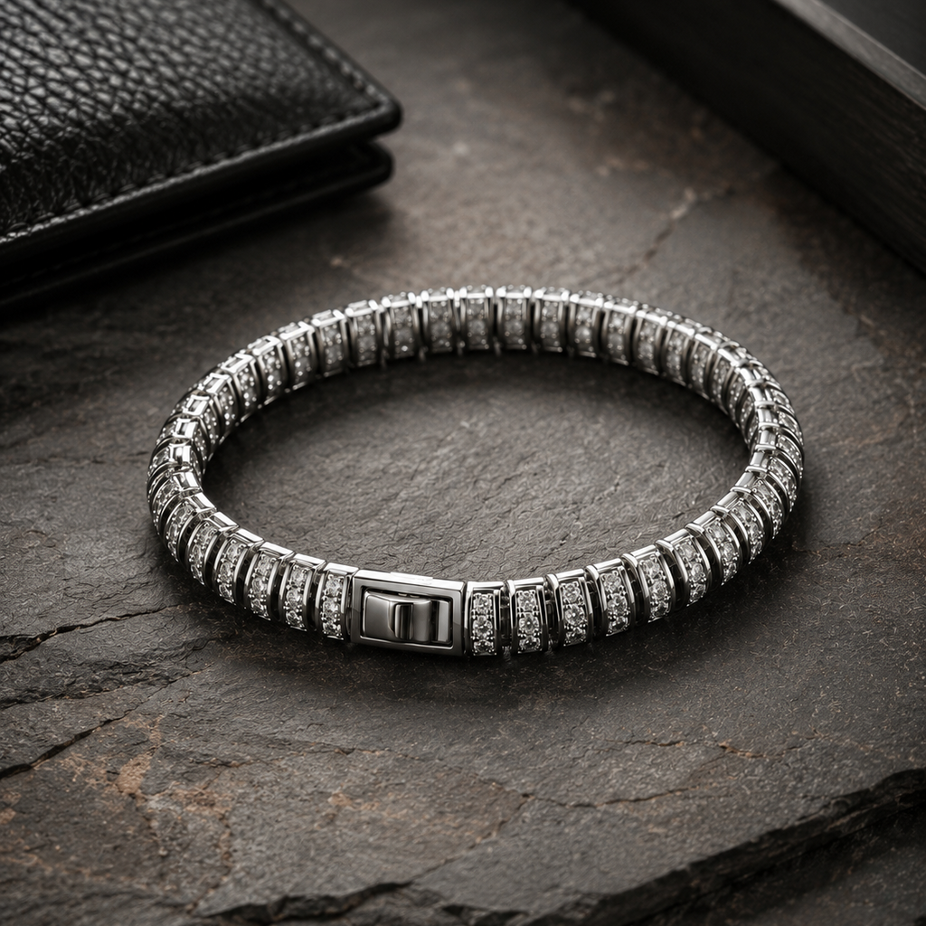 Regal Spark 925 Silver Bracelet