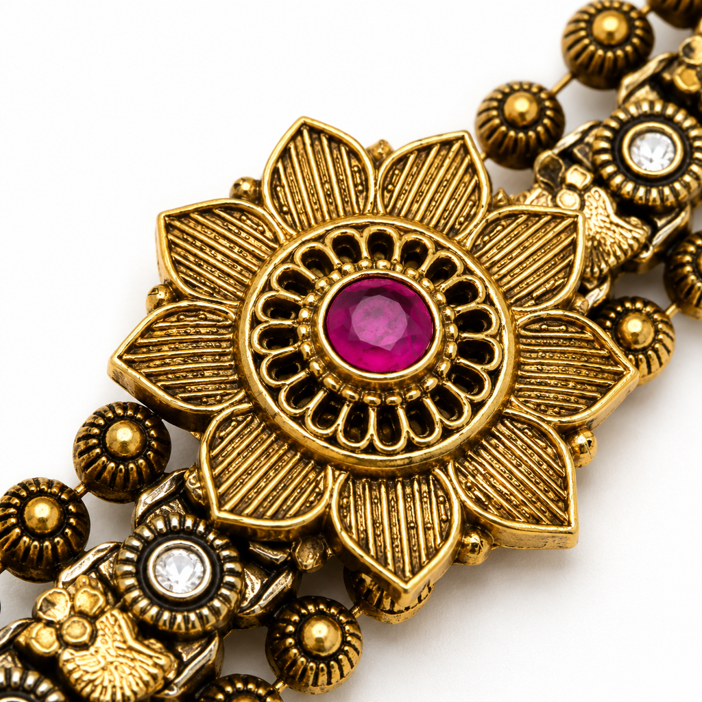 Rajwada Floral Bracelet