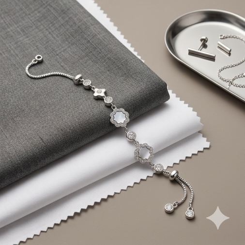 Moonflower Charm Bracelet