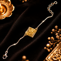 Swastik Coin Bracelet