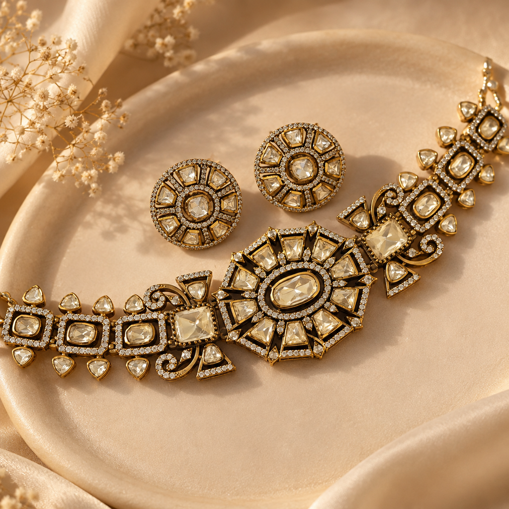 The Maharani Radiance Polki Choker