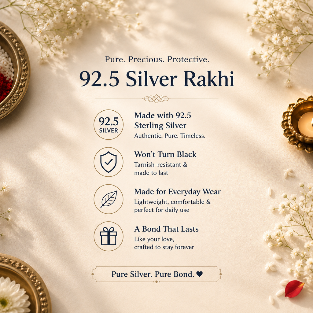 Octagon Swastik Rakhi