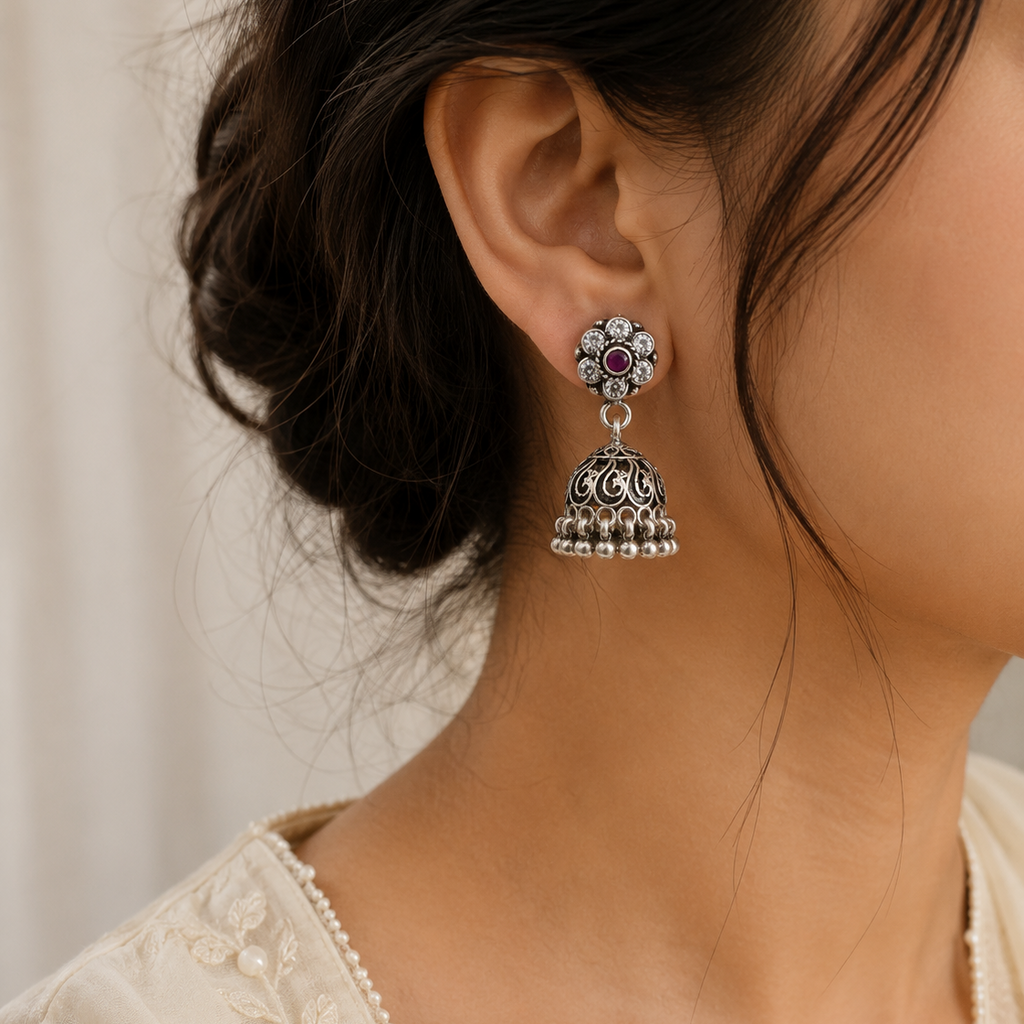 Vintage Charm Jhumki