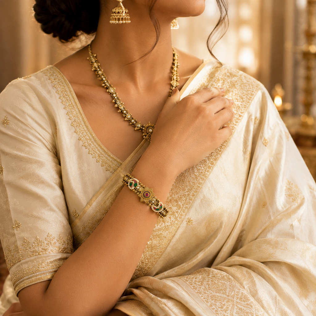 Rajwada Floral Bracelet