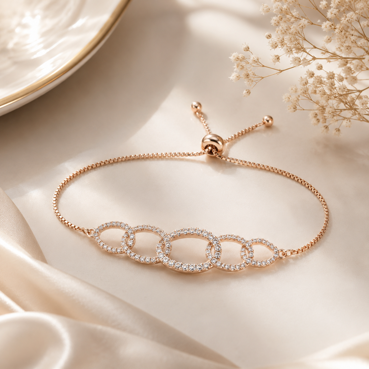Opal Link Bracelet