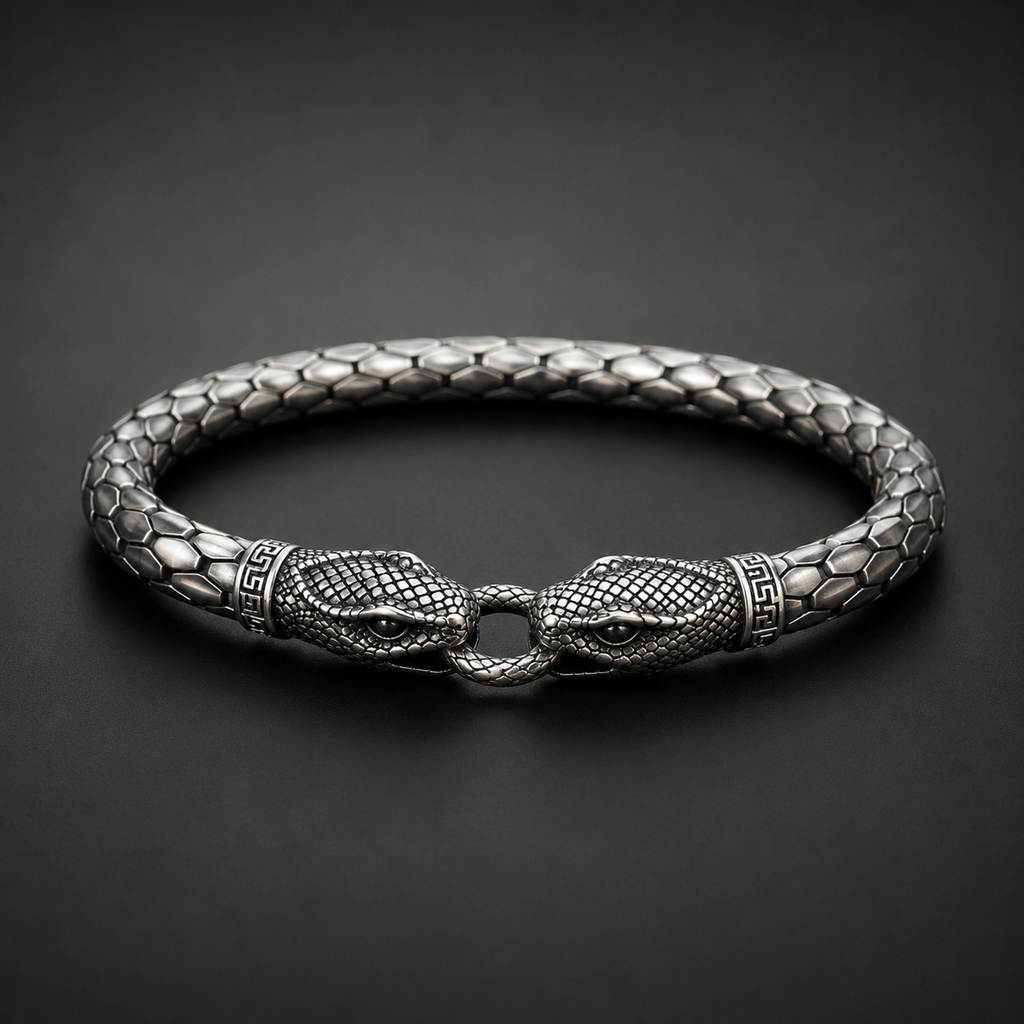 Twin Serpent Bracelet