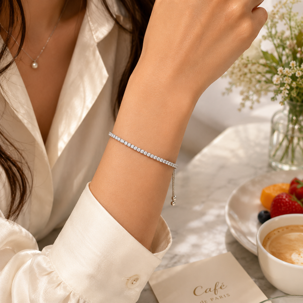 Luna Tennis Bracelet
