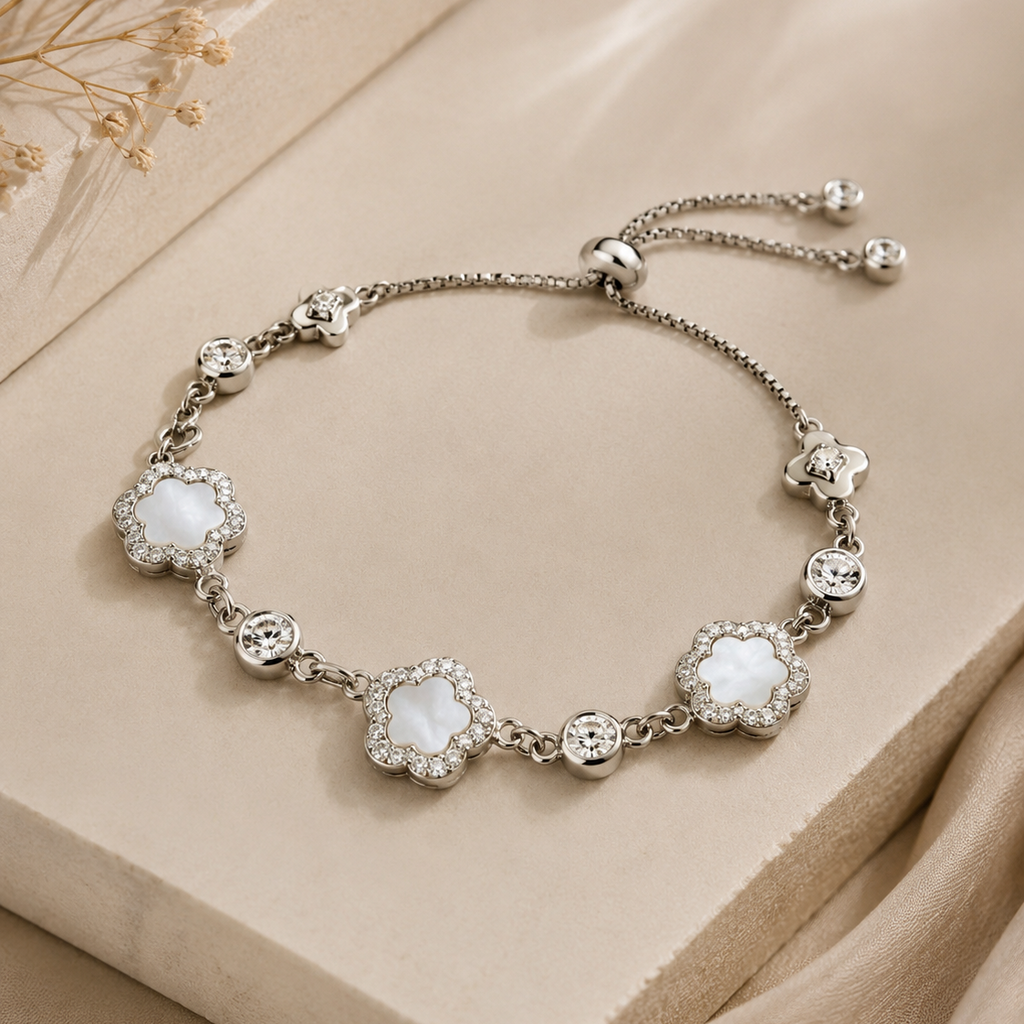 Moonflower Charm Bracelet
