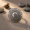 Divine Om Statement Ring
