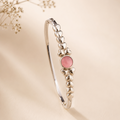 Blush Bloom Charm Bracelet