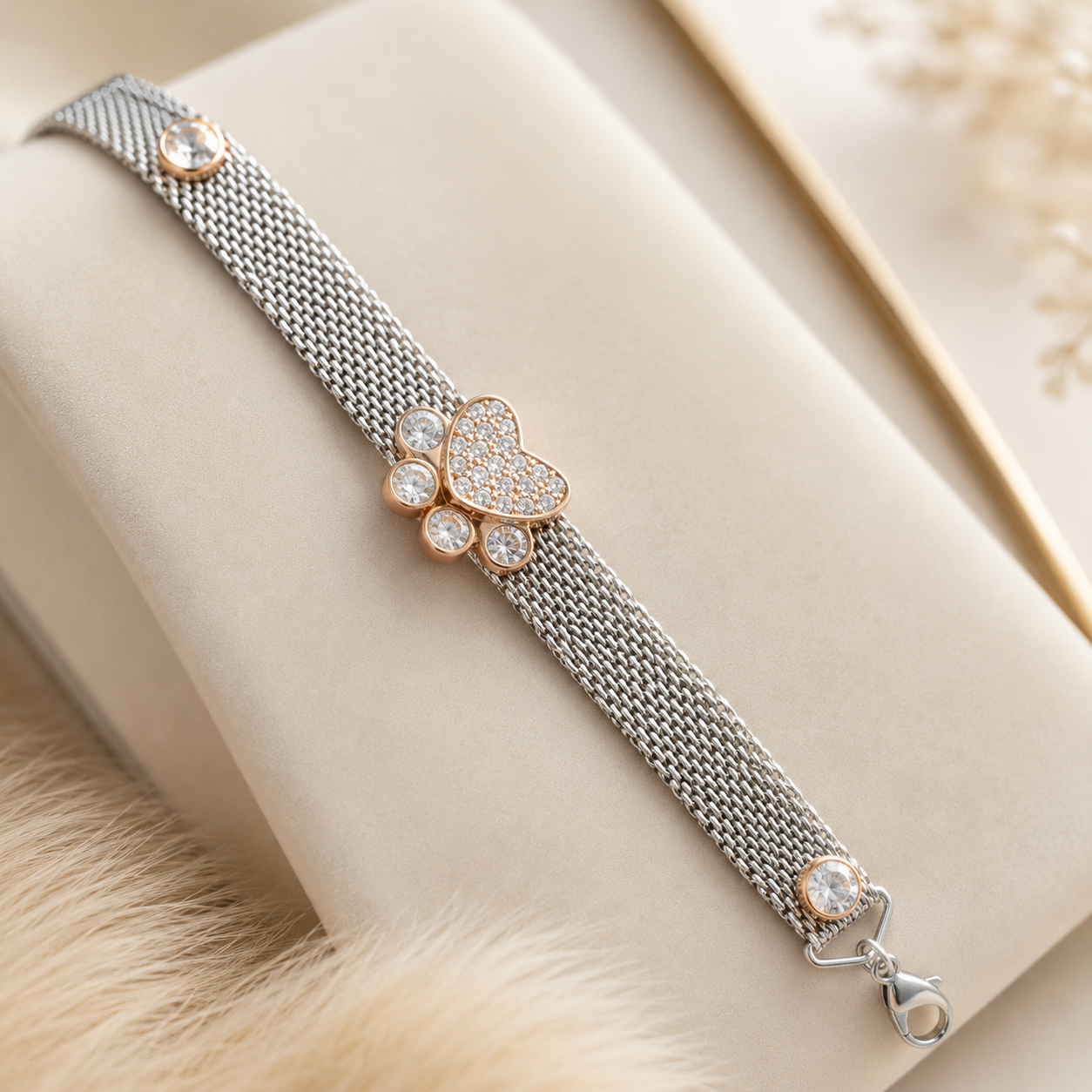Pawfect Charm Bracelet