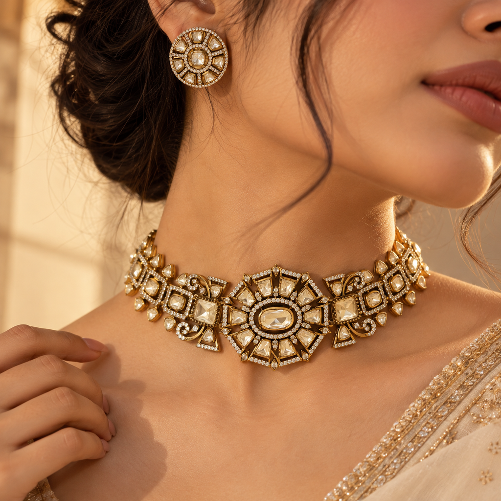 The Maharani Radiance Polki Choker